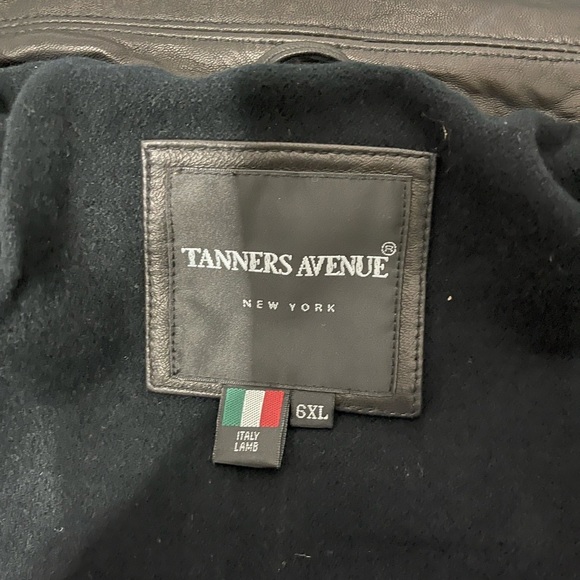 Classic Black Leather Jacket - Picture 7 of 13